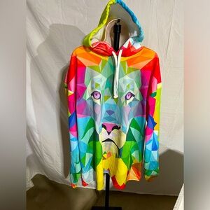 “Spiritual Lion” Hoodie by thatshirtwascash Sz 3XL SOLD OUT!!
